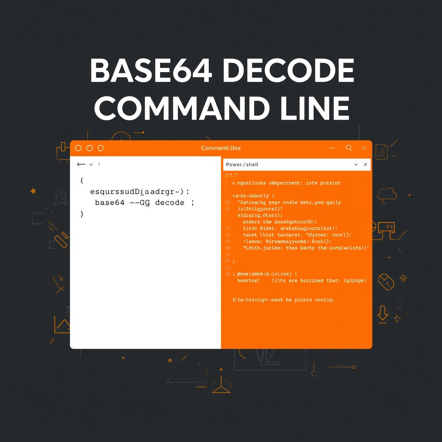 base64 decode command line