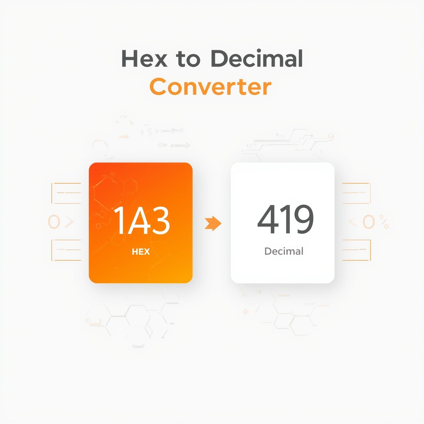 hex to decimal converter