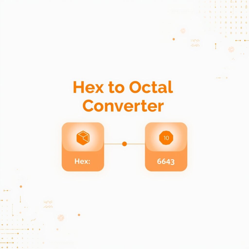 hex to octal converter