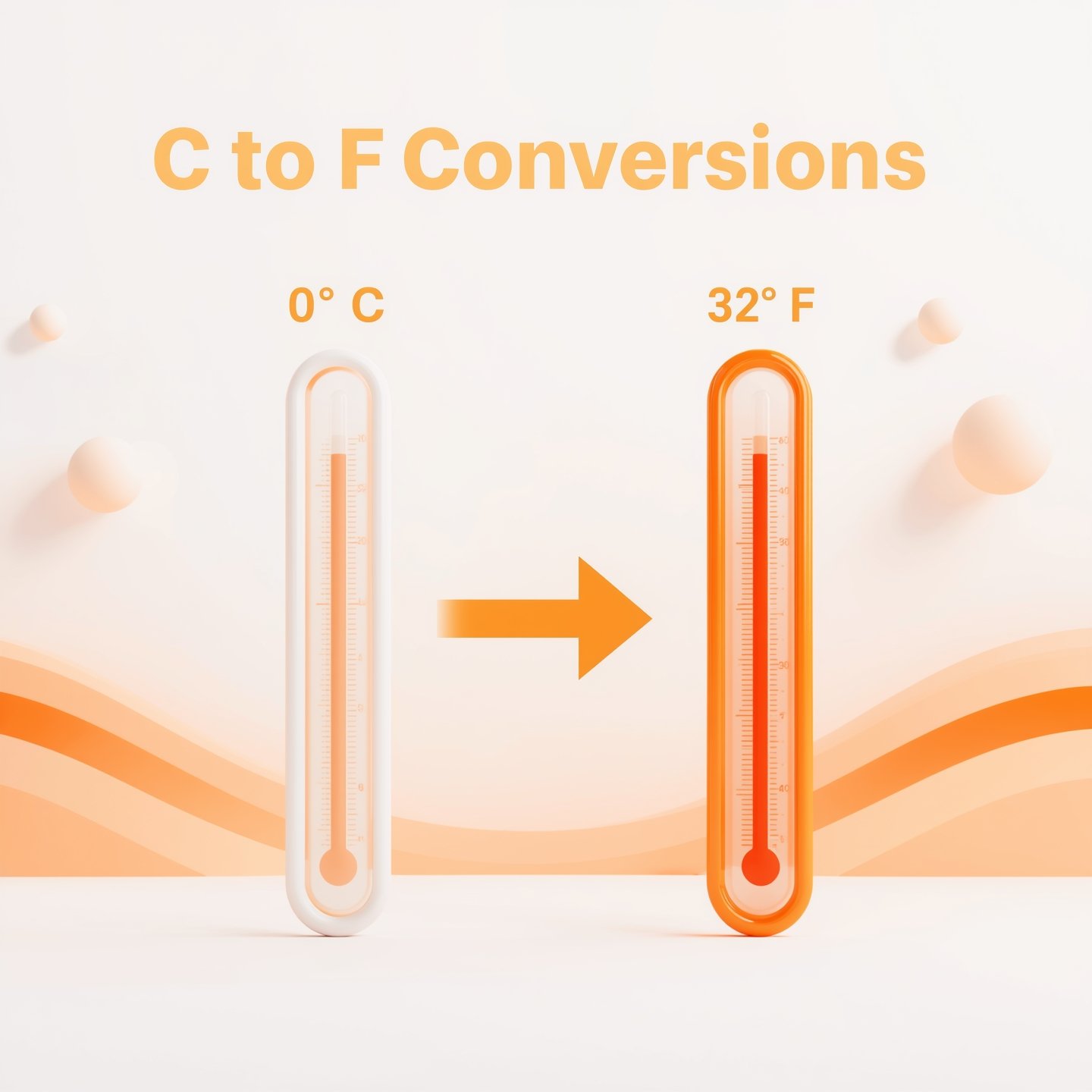 Examples of Common C to F Conversions