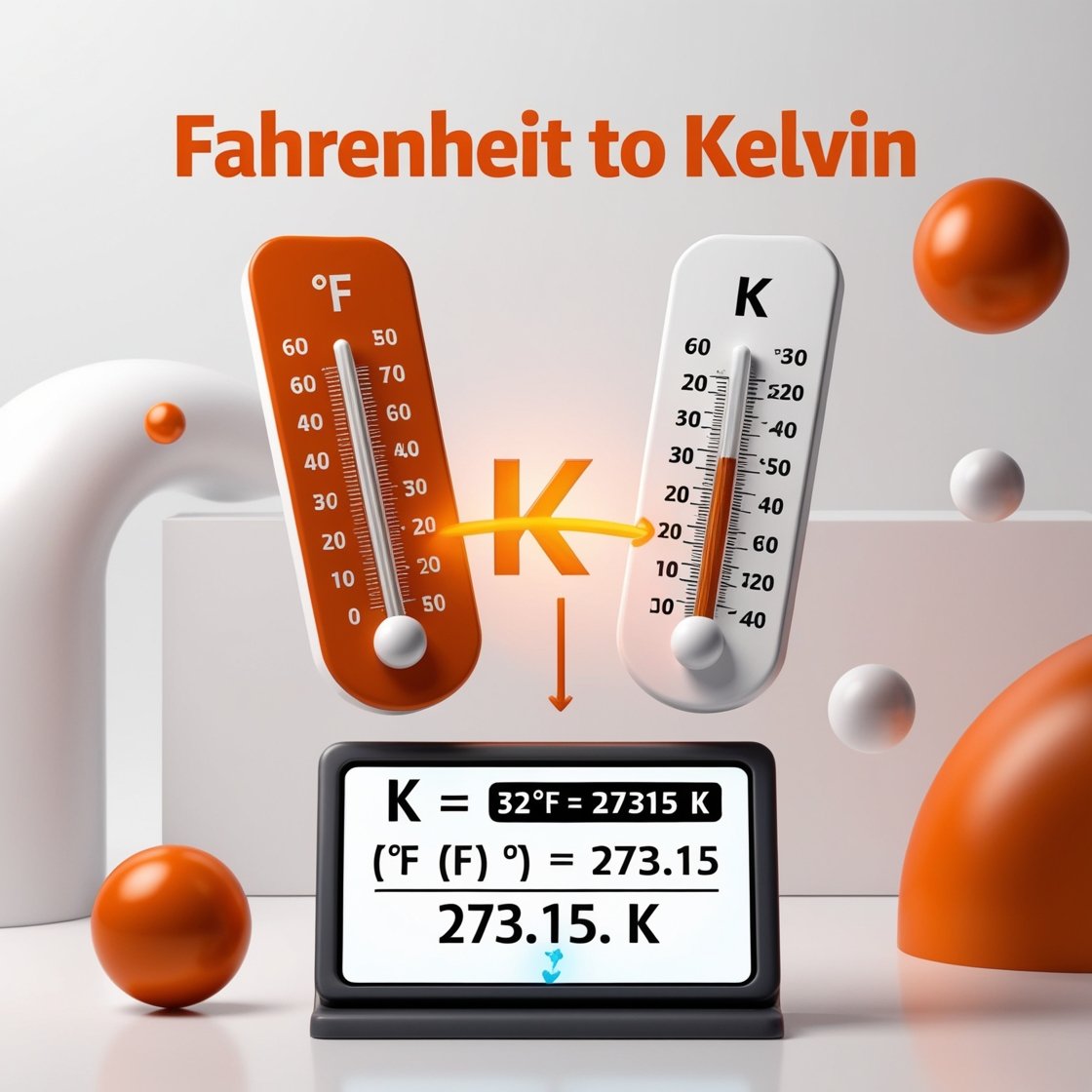 Fahrenheit to kelvin