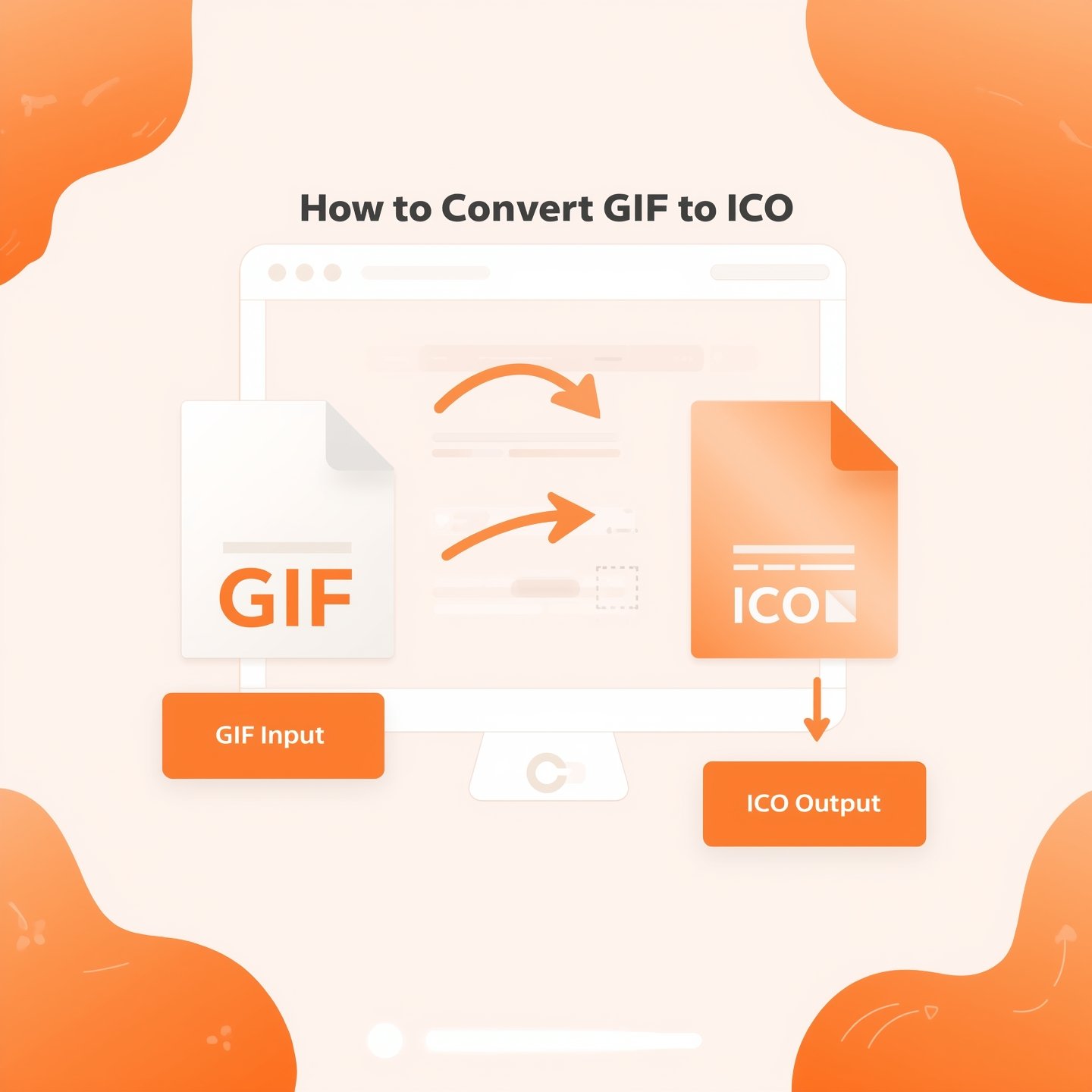 how to convert GIF to ICO