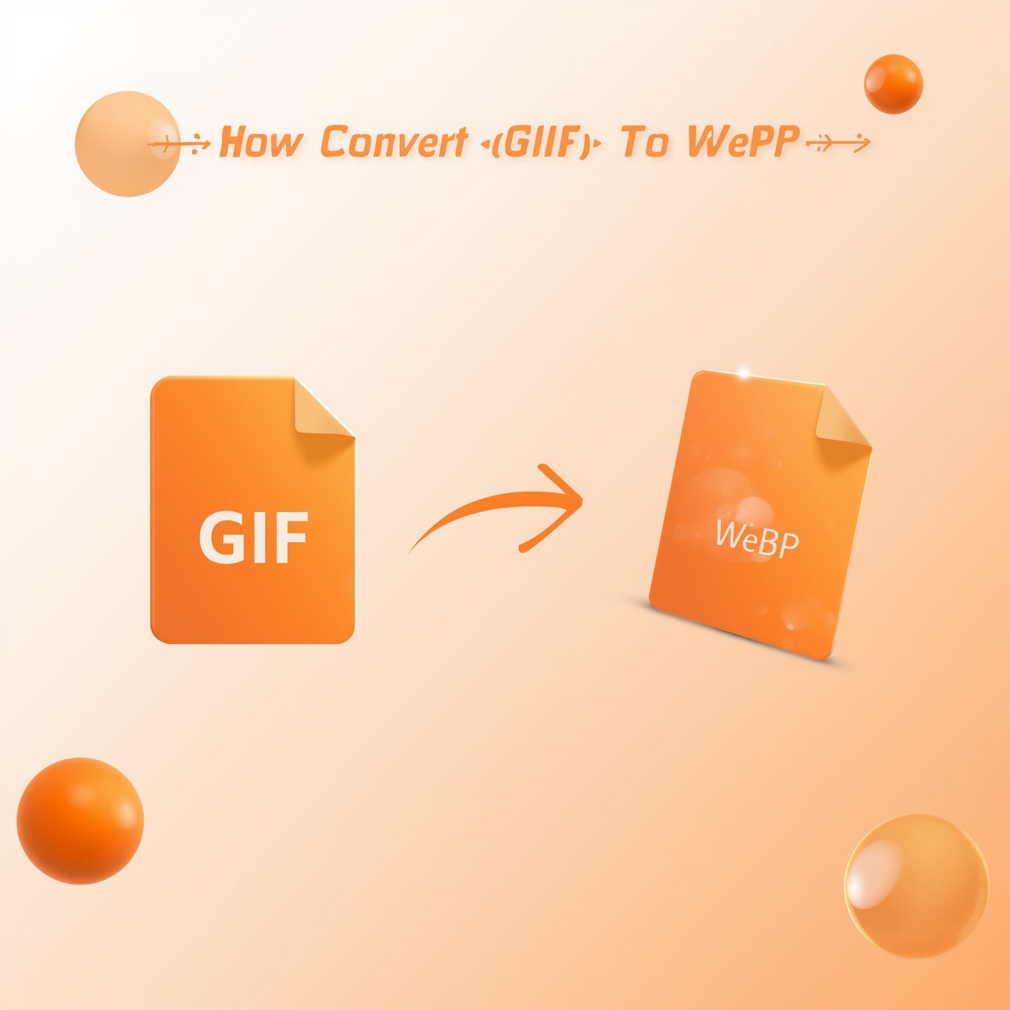how to convert GIF to webp