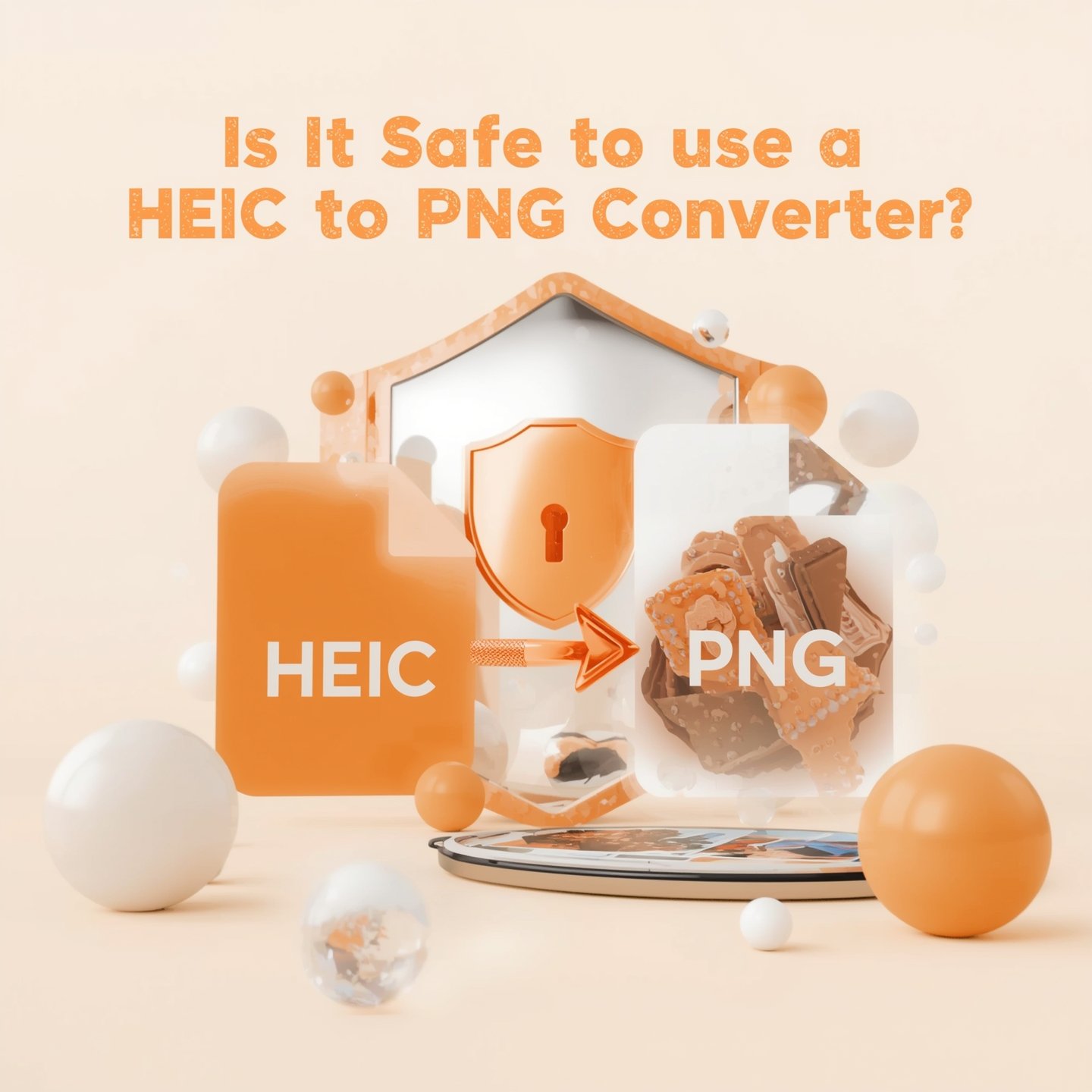 is it safe to use a heic to png converter